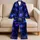 Midnight Celestial Moon And Star Lounge Look For Cozy Nights And Plus Size Women Satin Pajamas Set - 5