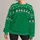 Emerald Snowman Holiday Cheer for Christmas Gatherings and Winter Celebrations All-over Print Knitted Sweater - 1
