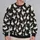 White Goose Motifs for Playful Everyday Streetwear and Casual Couple Weekend Outings All-over Print Knitted Sweater - 2