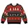 Christmas Reindeer and Snowflake Motifs for Cozy Holiday Gatherings and Festive Gifting All-over Print Knitted Sweater - 4