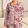 Blush Pink Butterfly Motif Decor for Cozy Bedtime and Gift Giving for Women and Teens Satin Pajamas Set - 1