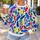 Bold Abstract Brushstroke Color Fields For Creative Everyday Style And Weekend Wear All-over Print Knitted Sweater - 5