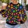 Colorful Daisy Flowers For Cheerful Everyday Style And Casual Weekend Wear All-over Print Knitted Sweater - 5