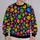 Colorful Daisy Flowers For Cheerful Everyday Style And Casual Weekend Wear All-over Print Knitted Sweater - 2