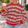 Red Evergreen Reindeer Snowflake Holiday Motifs for Christmas Gatherings All-over Print Knitted Sweater - 5