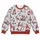 Bearded Winter Gnomes And Sleigh Scene For Cozy Holiday Outings All-over Print Knitted Sweater - 4