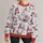 Bearded Winter Gnomes And Sleigh Scene For Cozy Holiday Outings All-over Print Knitted Sweater - 1