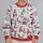 Bearded Winter Gnomes And Sleigh Scene For Cozy Holiday Outings All-over Print Knitted Sweater - 2