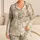 Watercolor Kittens and Botanical Blooms for Cozy Sleepovers and Gift Giving for Teens Satin Pajamas Set - 1