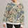 Muted Botanical Palm and Hibiscus Blooms for Relaxed Weekend Getaways and Casual Travel All-over Print Knitted Sweater - 1