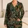Tropical Leopard Cats And Jungle Leaves Cozy Resort Evenings Gift For Women At Home Satin Pajamas Set - 1