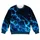 Electric Blue Lightning And Deep Ocean Currents For Bold Streetwear And Night Out Style All-over Print Knitted Sweater - 6
