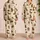 Dachshund Heart Motif Loungewear for Cozy Evenings and Gift Giving for Dog Lovers Satin Pajamas Set - 2
