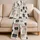 Cute Cat Face Lounge Set For Cozy Holiday Nights, Gift Idea For Women At Home Wear Satin Pajamas Set - 5