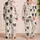 Cute Cat Face Lounge Set For Cozy Holiday Nights, Gift Idea For Women At Home Wear Satin Pajamas Set - 2