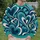 Navy Teal Heart Swirls for Romantic Everyday Streetwear and Bold Gift Giving Style All-over Print Knitted Sweater - 6