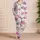 Heart Doodle Set for Cozy Valentine Nights, Sweet Gifts, and Relaxed Days At Home Satin Pajamas Set - 4