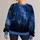 Starry Night Forest Silhouette for Quiet Outdoor Walks and Relaxing at Home Year-Round All-over Print Knitted Sweater - 3