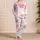 Y2K Valentine 67 Pink Bow Accent for Sweetheart Lounging and Sleepwear Gift Women Satin Pajamas Set - 4