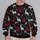Red White Reindeer And Snowflake Motif For Christmas Parties And Winter Celebrations All-over Print Knitted Sweater - 2