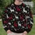 Red White Reindeer And Snowflake Motif For Christmas Parties And Winter Celebrations All-over Print Knitted Sweater - 6