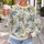 Blue Sage And Peach Tropical Florals For Relaxed Weekend Style, Nature Lovers All-over Print Knitted Sweater - 5