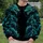 Twin Teal Dragon Heads for Dark Fantasy Nights and Everyday Streetwear Style Fans All-over Print Knitted Sweater - 8