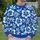 Blue Tropical Hibiscus and Palm Leaves for Relaxed Island Getaways and Summer Days All-over Print Knitted Sweater - 8