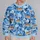 Blue Tiger and Tropical Foliage for Travel Adventures and Everyday Nature Lovers All-over Print Knitted Sweater - 2
