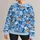 Blue Tiger and Tropical Foliage for Travel Adventures and Everyday Nature Lovers All-over Print Knitted Sweater - 1