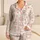 Cute Teddy Bear Bedtime Set for Cozy Sleepovers and Sweet Dreams for Girls and Teens Satin Pajamas Set - 1