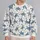 Sea Turtle And Seashell Motifs For Coastal Everyday Wear All-over Print Knitted Sweater - 4