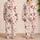 Colorful Heart Scatter for Cozy Valentine Evenings, Sweet Nights, and Home Comfort Satin Pajamas Set - 2