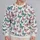 Pink And Teal Butterflies For Casual Streetwear And Everyday Spring Style All-over Print Knitted Sweater - 2