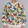 Colorful Butterfly Motif for Cheerful Everyday Style and Spring Outings All-over Print Knitted Sweater - 2