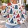 Colorful Christmas Trees and Snowflakes for Festive Holiday Gatherings with Family All-over Print Knitted Sweater - 5