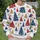 Colorful Christmas Trees and Snowflakes for Festive Holiday Gatherings with Family All-over Print Knitted Sweater - 6