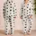 Black Heart And Polka Dot Cozy Valentine Lounge Look For Home Relaxing Everyday Wear Satin Pajamas Set - 2