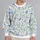 Colorful Botanical Leaves for Outdoor Walks and Relaxed Weekends with Nature Lovers All-over Print Knitted Sweater - 2