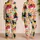 Playful Black Cat Rainbow Lounge Set For Cozy Bedtime Gifts And Sleepovers For Girls Satin Pajamas Set - 2