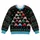 Festive Game Controllers and Nordic Trees for Holiday Gaming Parties and Celebrations All-over Print Knitted Sweater - 6
