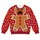 Gingerbread Man Holiday Cheer for Christmas Parties and Cozy Winter Celebrations All-over Print Knitted Sweater - 4