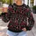 Firefighter Christmas Holiday Cheer for Festive Parties and Casual Winter Wear All-over Print Knitted Sweater - 7