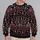 Firefighter Christmas Holiday Cheer for Festive Parties and Casual Winter Wear All-over Print Knitted Sweater - 4