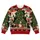 Black Cats Around a Christmas Tree for Holiday Parties and Festive Winter Celebrations All-over Print Knitted Sweater - 4