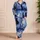 Moonlit Cat Crown Scene for Cozy Nights and Cat Lovers, Vintage Storybook Charm Satin Pajamas Set - 4