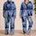 Moonlit Cat Crown Scene for Cozy Nights and Cat Lovers, Vintage Storybook Charm Satin Pajamas Set - 2