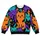 Blocky Cartoon Cats in Bold Colors for Playful Everyday Streetwear All-over Print Knitted Sweater - 4