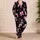 Pink Bow Night Party Look for Women, Cozy Holiday Evening Gift Style for Relaxed Home Satin Pajamas Set - 4