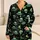 Retro Alien UFO Moon Gift for Holiday Nights, Women's Cozy At-Home Style Favorite Satin Pajamas Set - 1